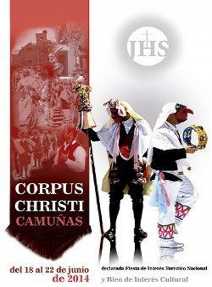 Corpus Christi y baile de Pecados y Danzantes de Camuñas  